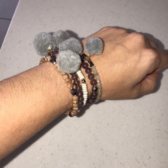 Bracelet set (5 piece) - Picture 2 of 4